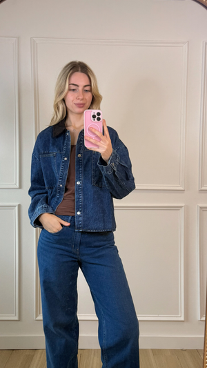 Classic Corduroy Collar Jacket