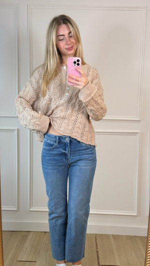 Downtown Denim Straight Jeans