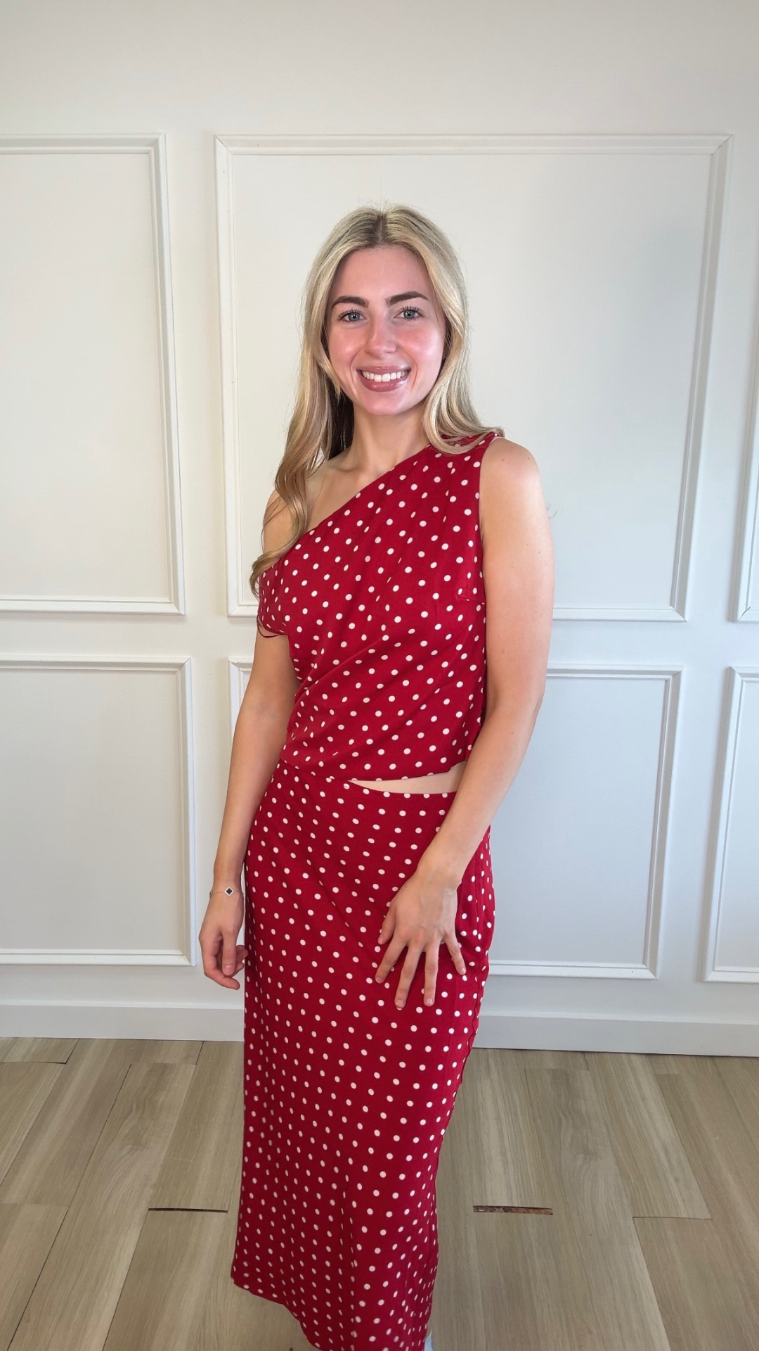 Cherry Charm Polka Top