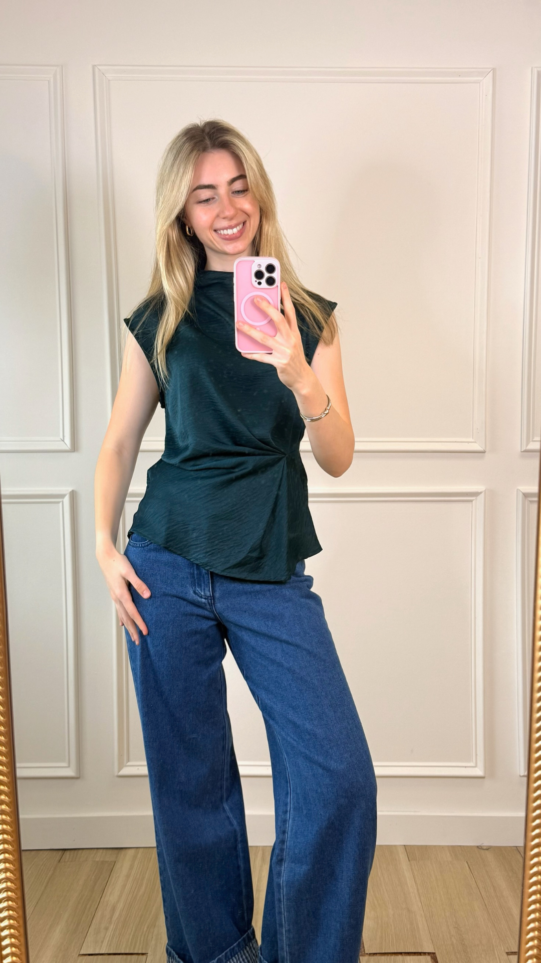 Evergreen Asymmetric Twist Top