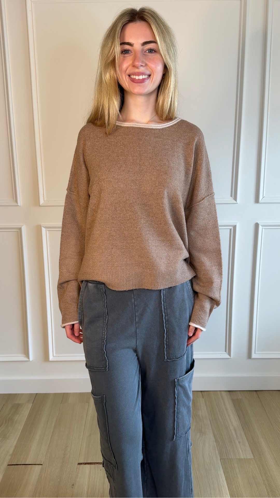 Downtown Cargo Lounge Pants Charcoal