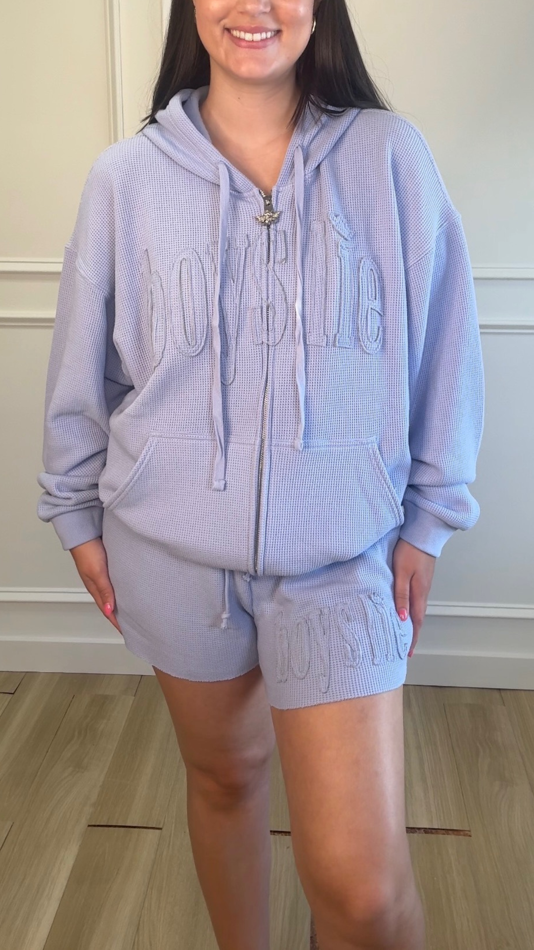 Lilac Baby Thermal Shorts