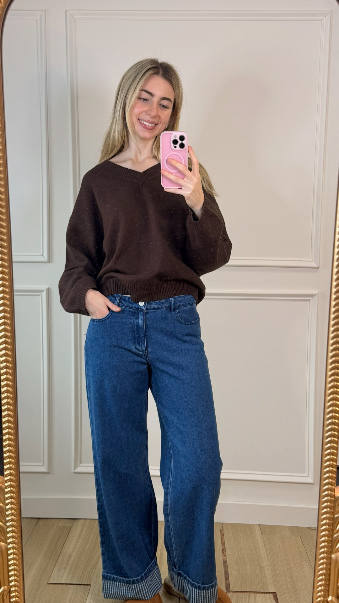 Cocoa Comfort Oversized Sweater