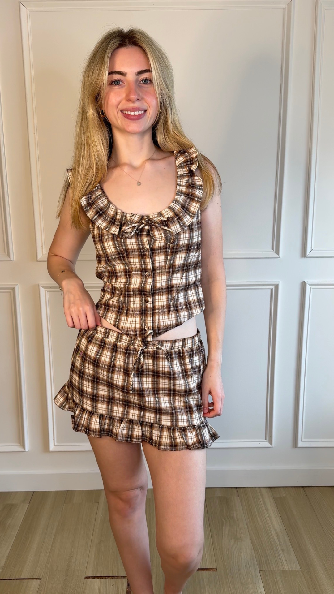 Rustic Romance Ruffle Top