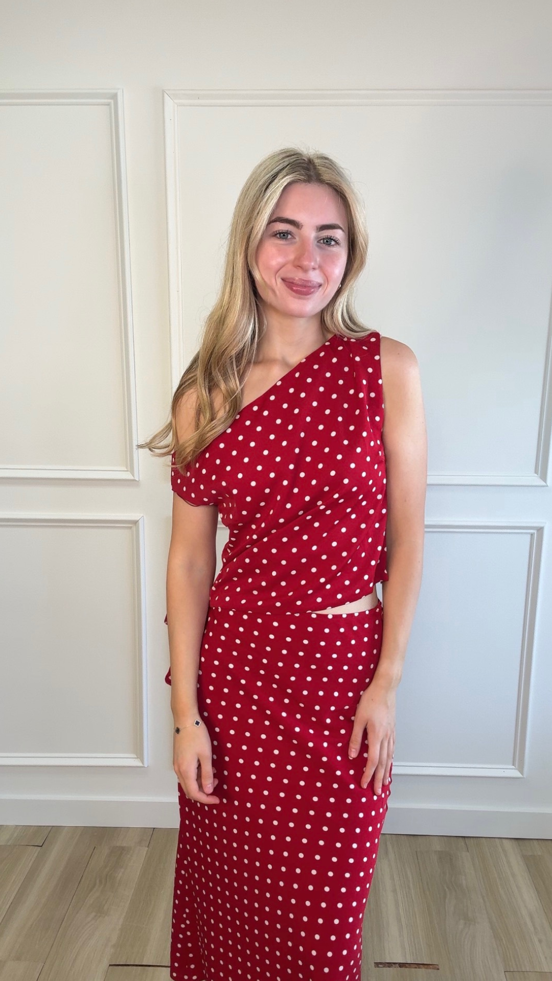 Cherry Charm Polka Top