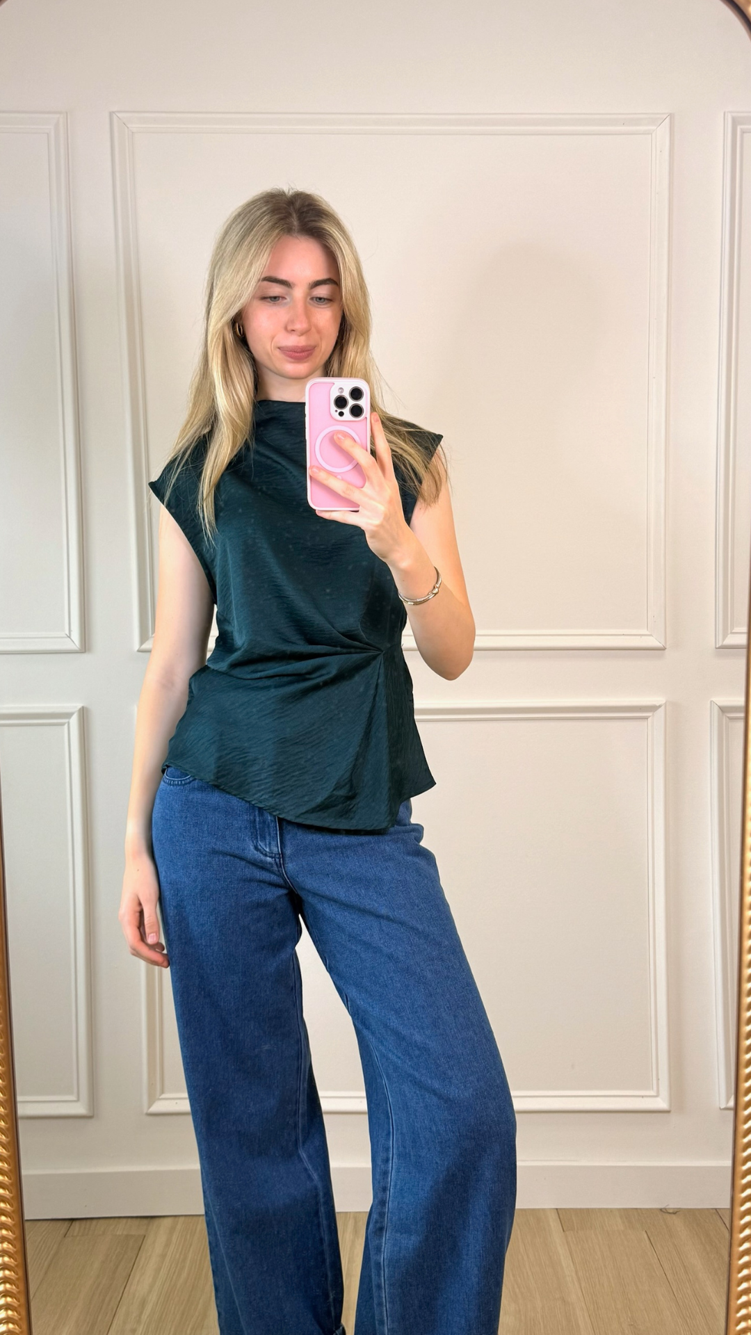 Evergreen Asymmetric Twist Top