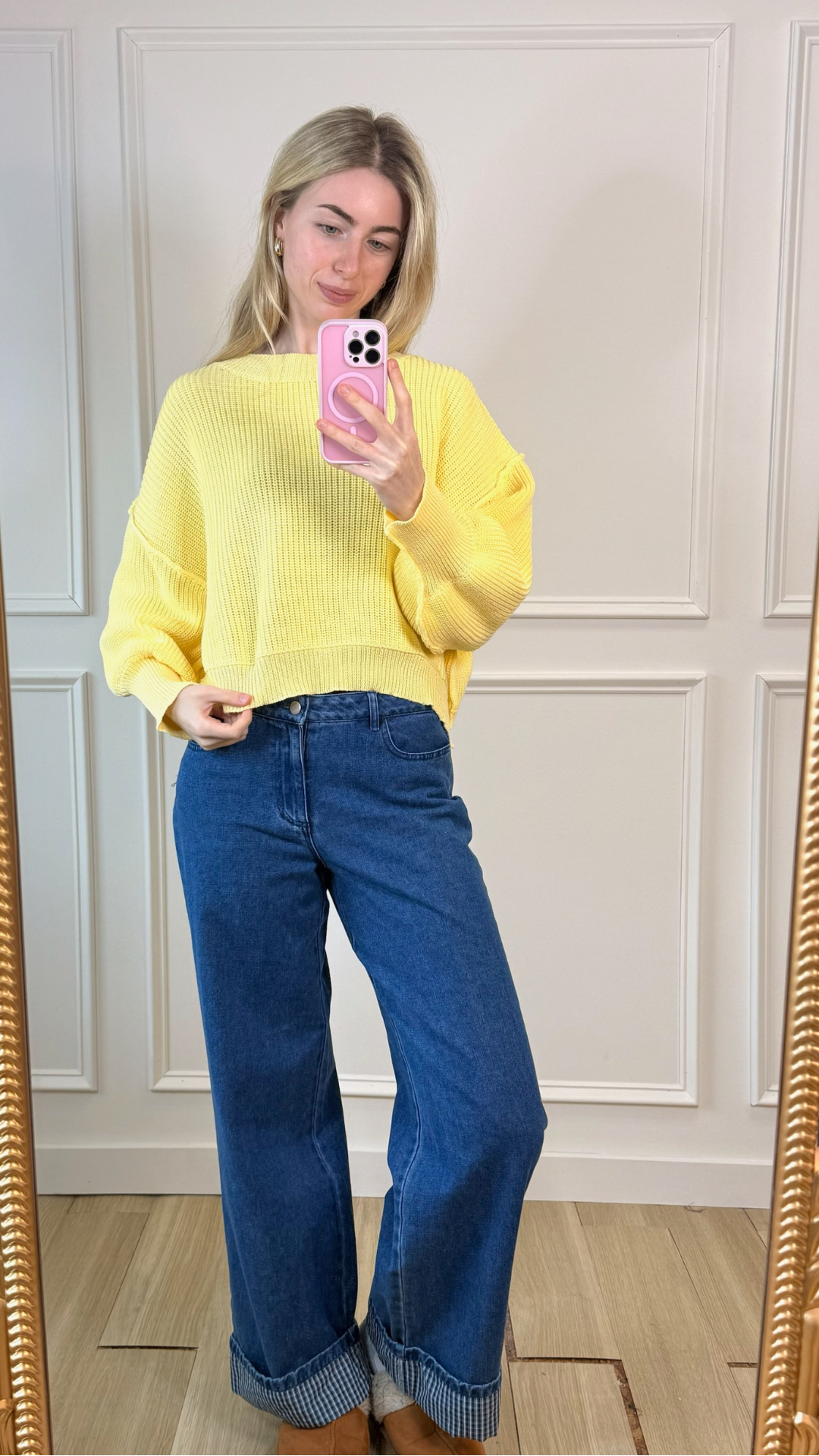 Buttercream Cozy Knit Sweater