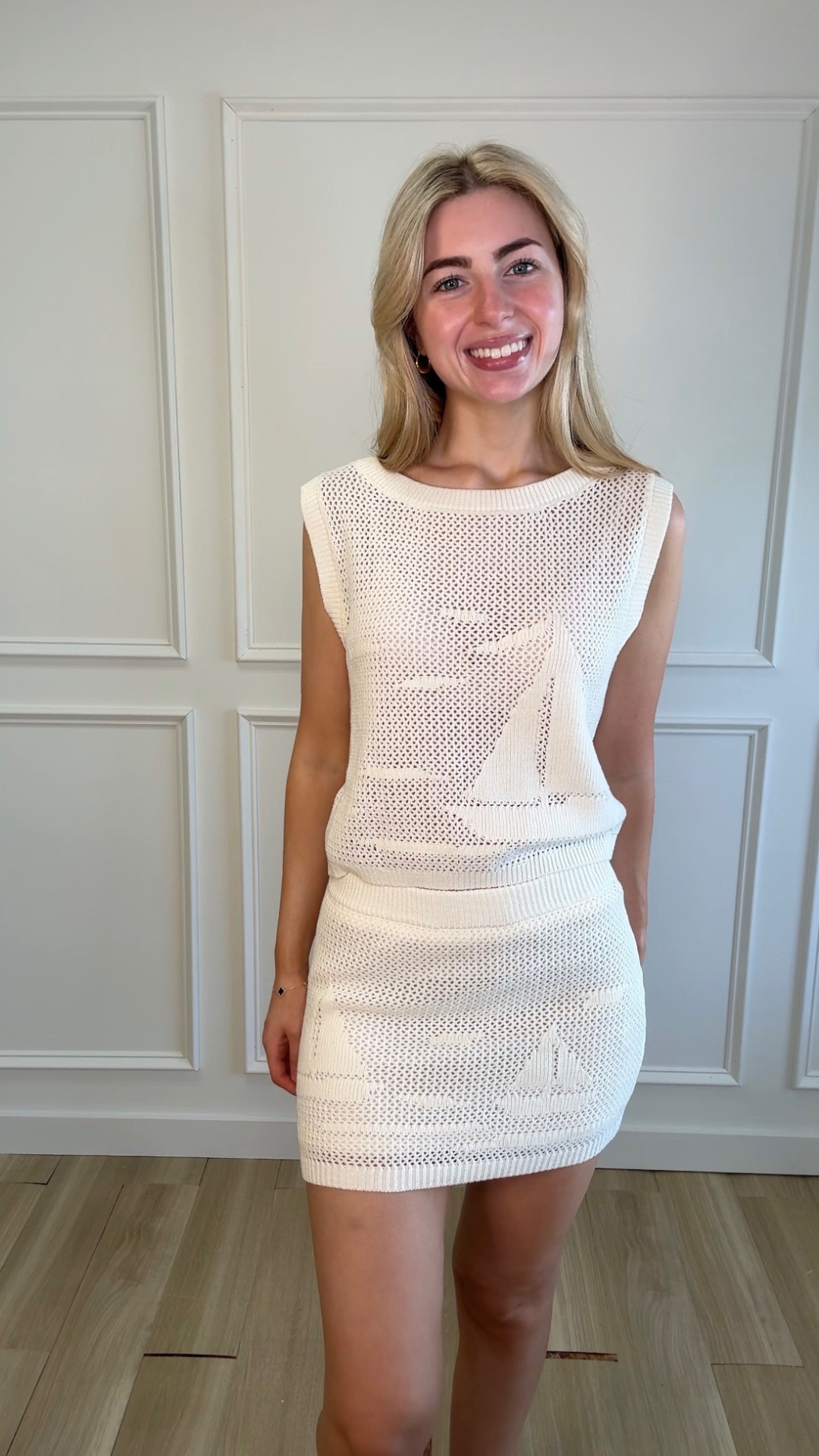Sand Dollar Crochet Top