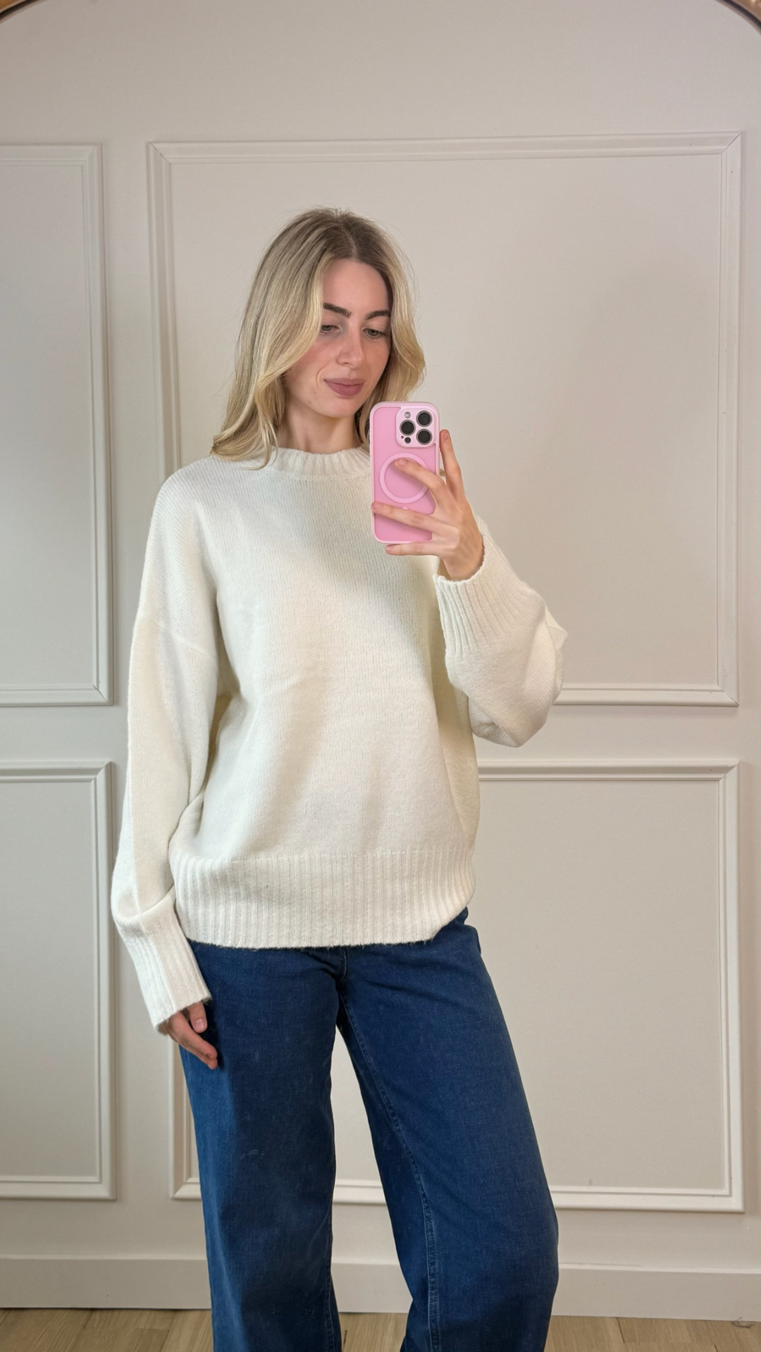 Crisp Morning Knit Sweater