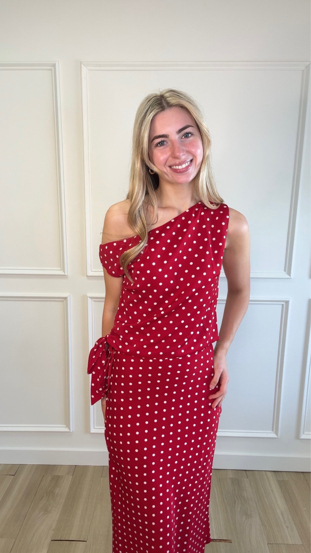 Cherry Charm Polka Top
