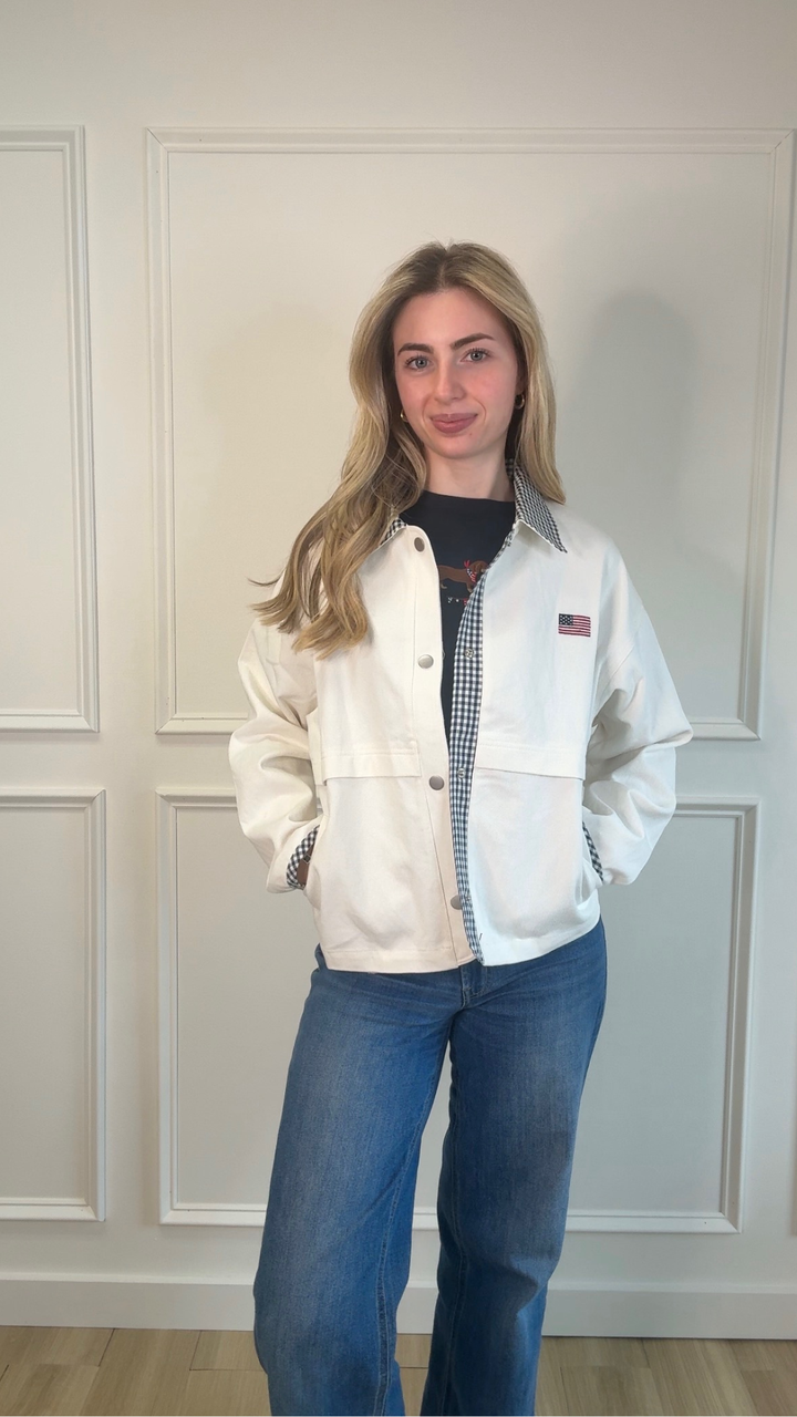 Hampton Check Contrast Jacket