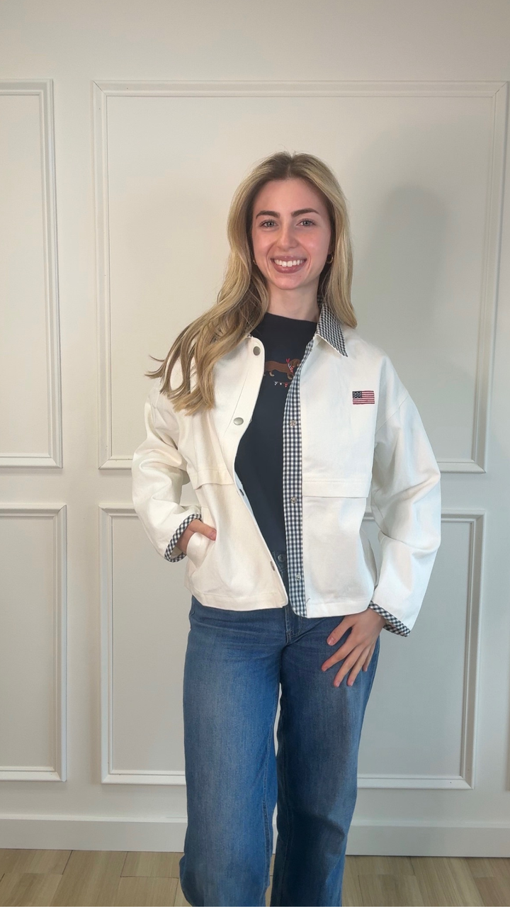 Hampton Check Contrast Jacket