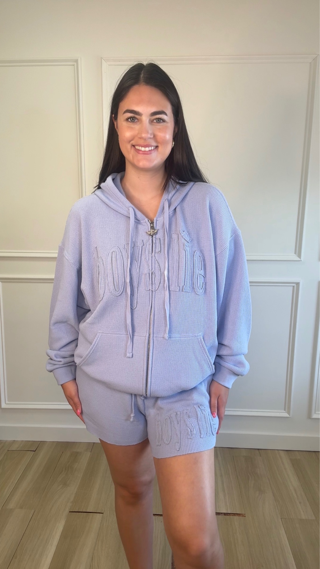 Lilac Baby Thermal Harley Zip Up - Boys Lie