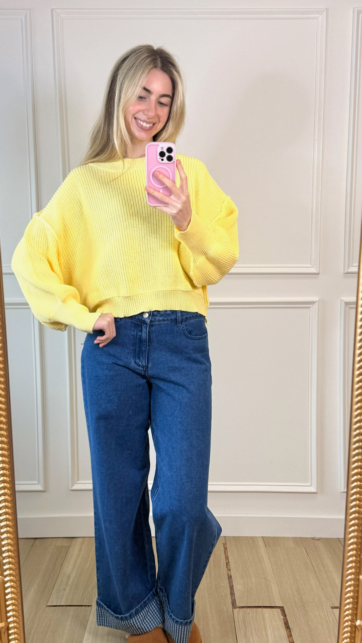 Buttercream Cozy Knit Sweater
