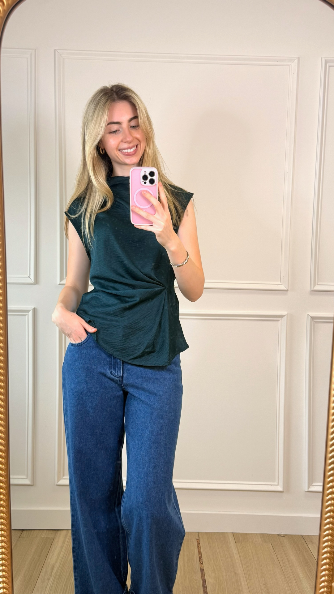 Evergreen Asymmetric Twist Top
