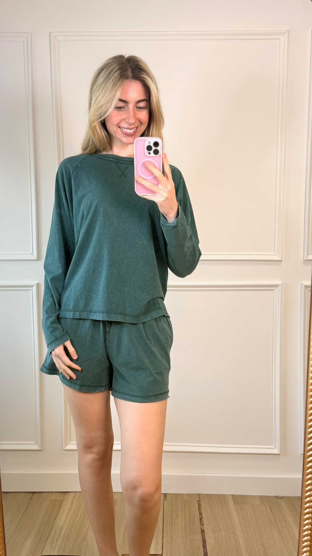 Woodland Charm Top Green