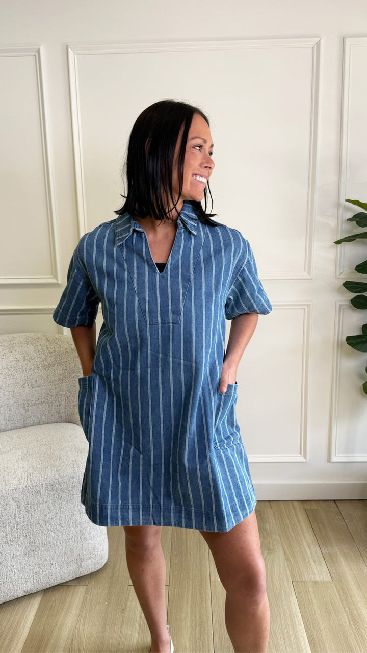 7 Summers Denim Dress