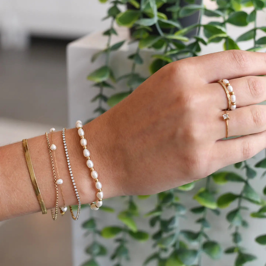 Multi Pearl Bracelet