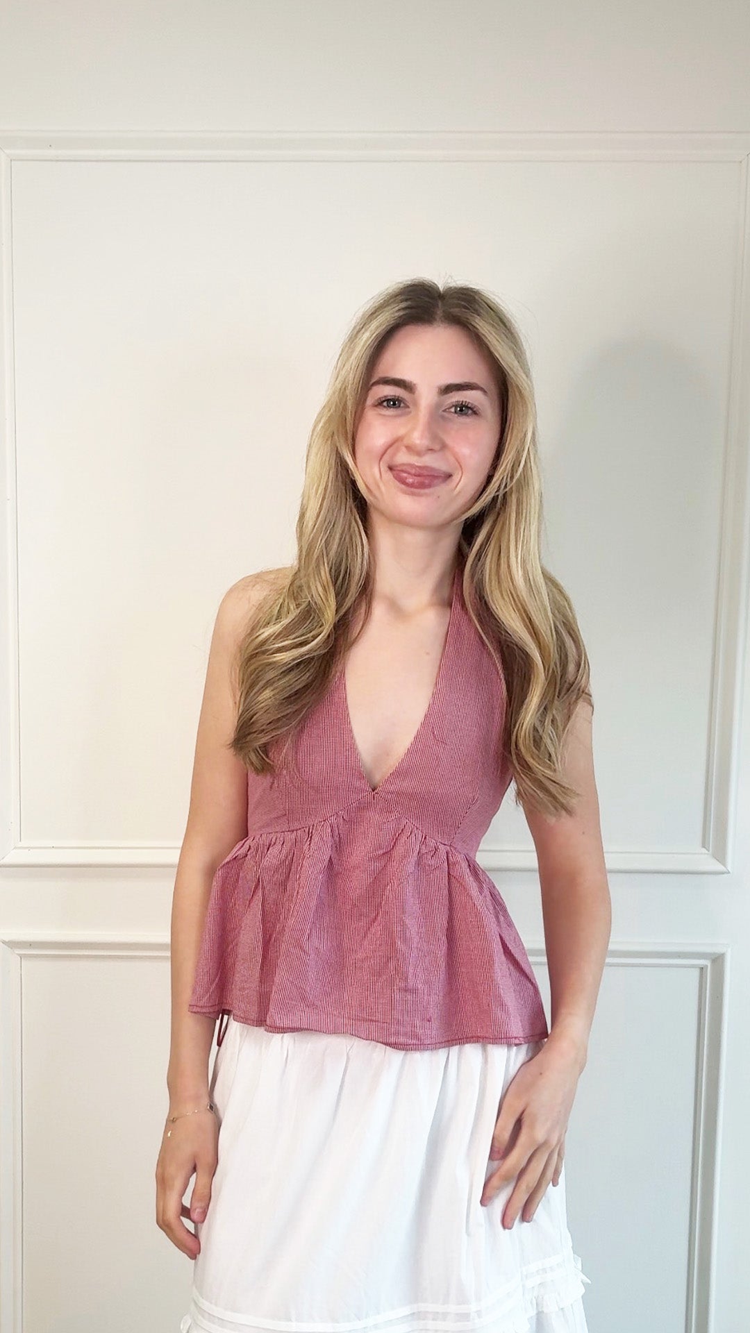 Americana Sweetheart Flare Top