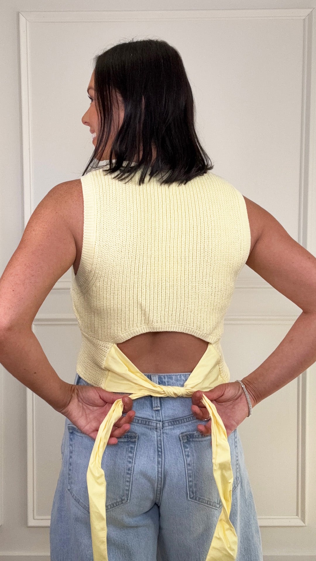 Backstage Bow Knit