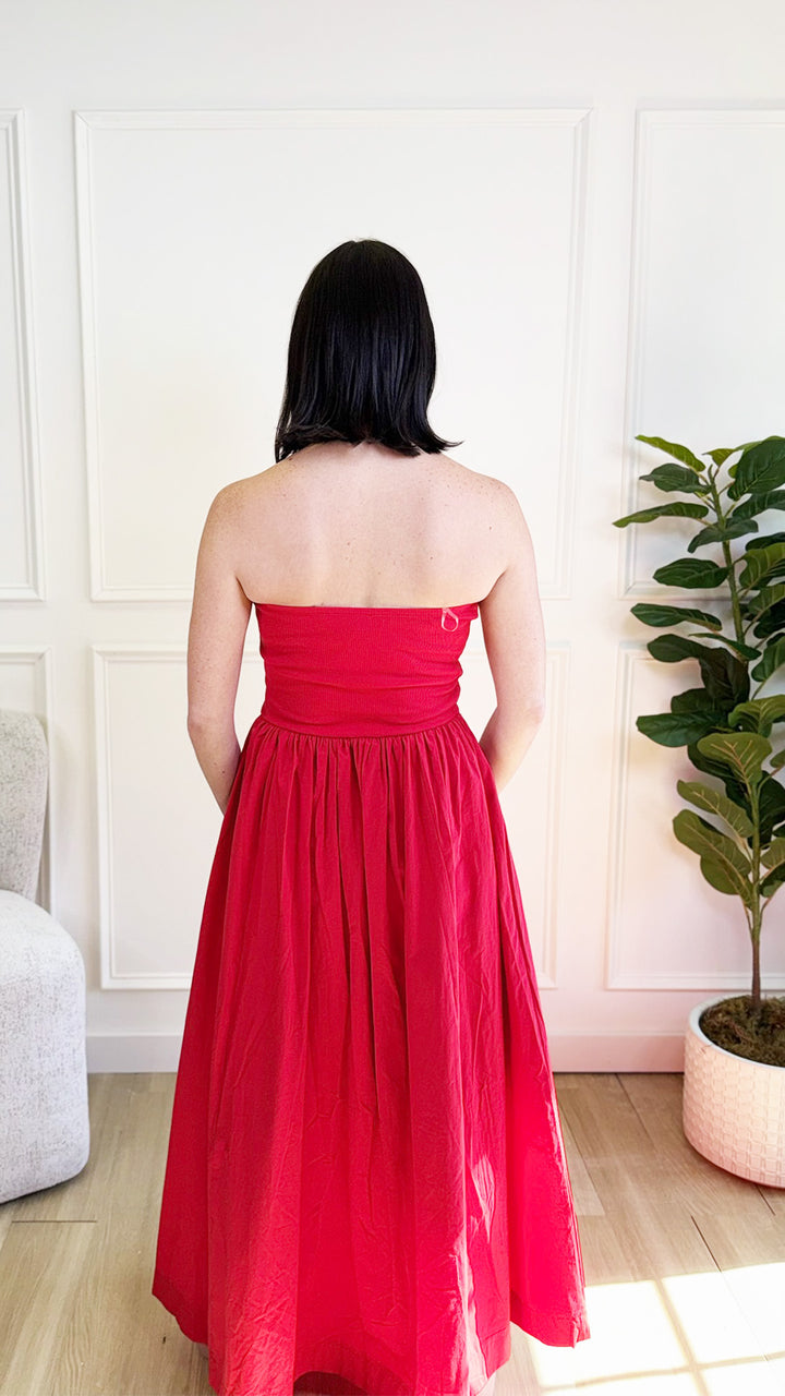Begonia Red Dress