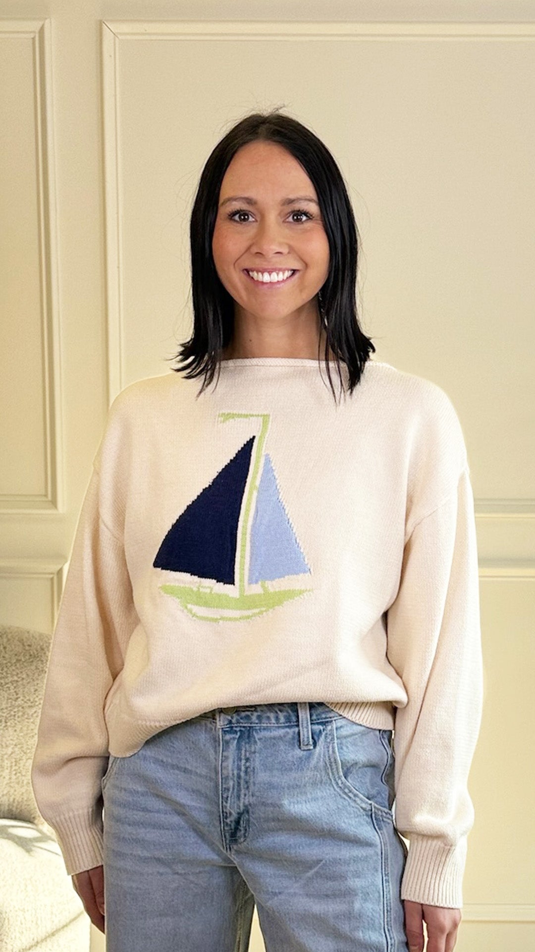 Boat Sweater Top