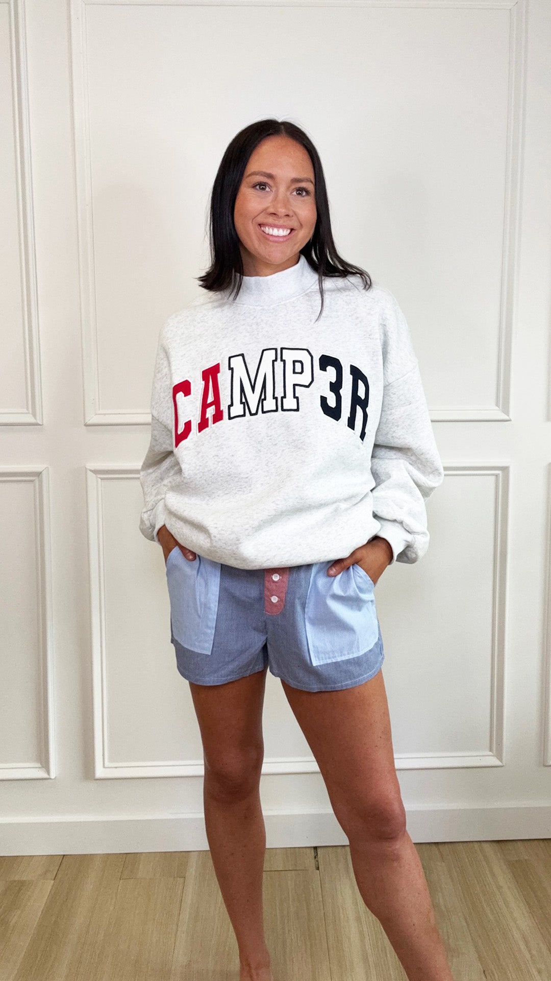 Camp3r USA Mockneck
