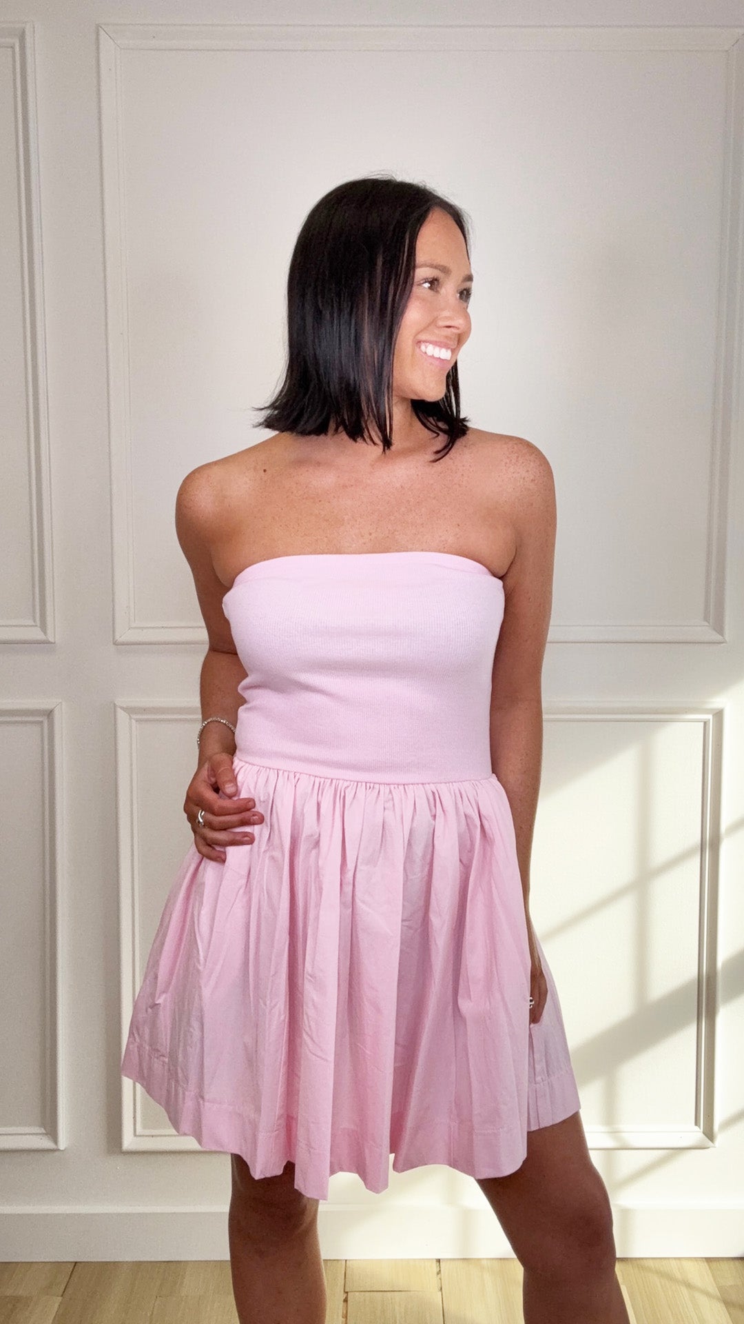 Cherry Blossom Mini Dress