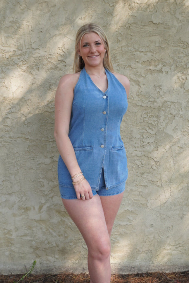 Blink Twice Romper