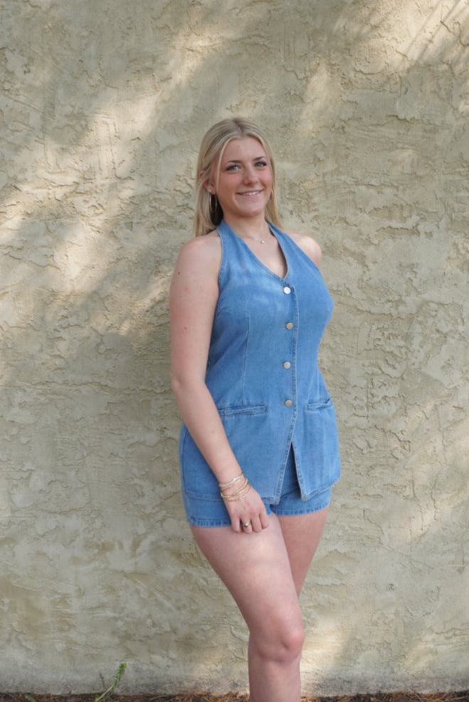 Blink Twice Romper