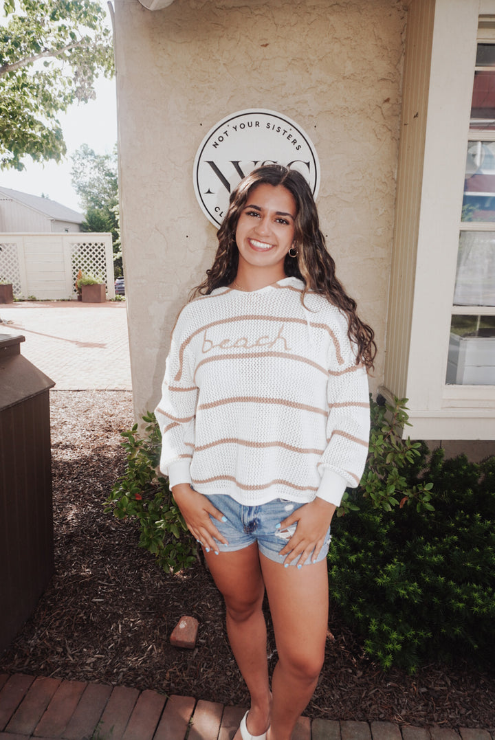 Headphones On Sweater