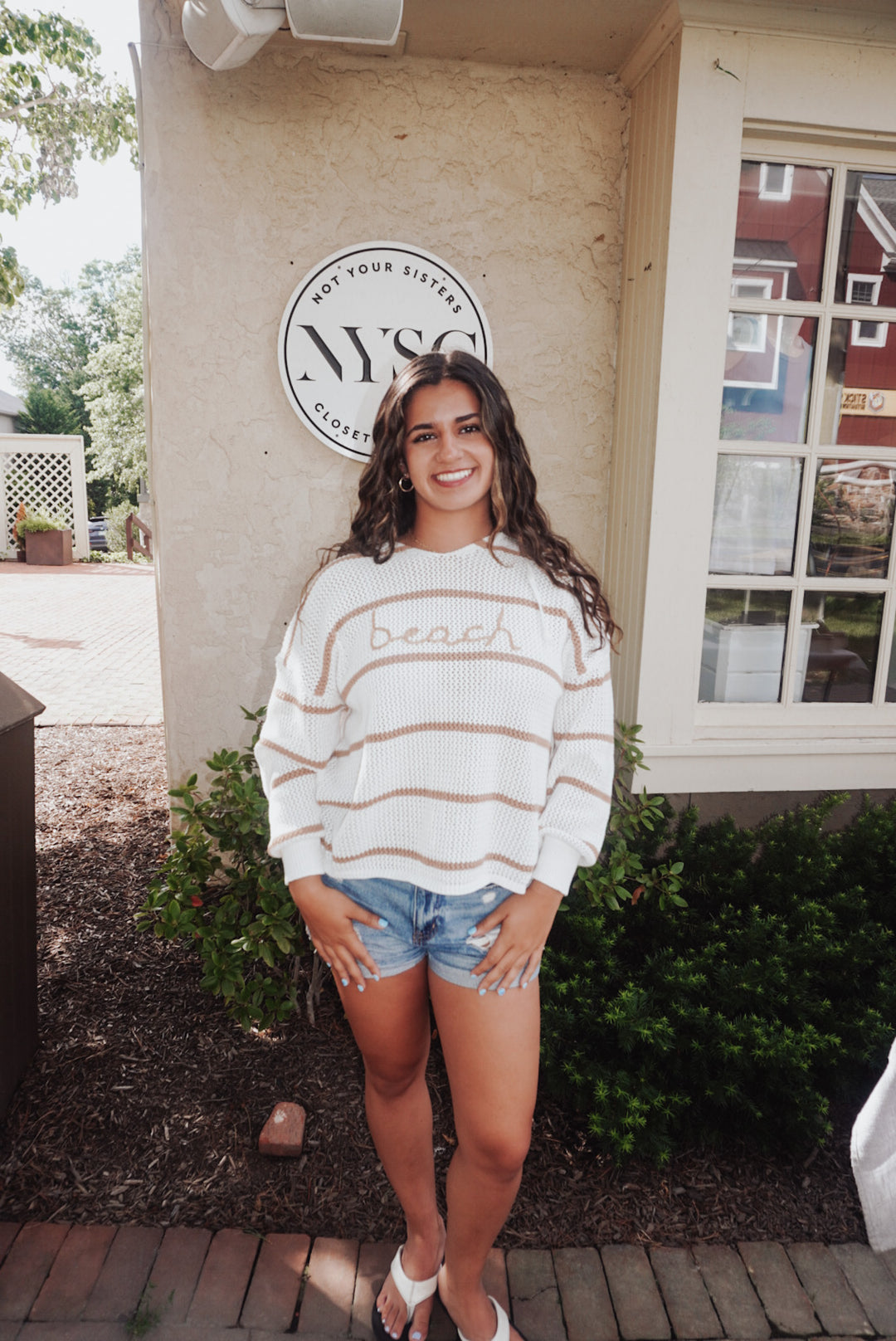 Headphones On Sweater