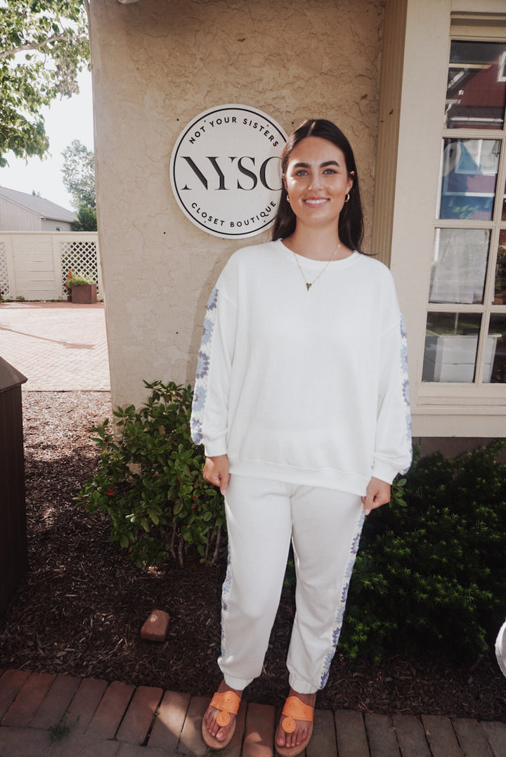 Sally Crochet Jogger