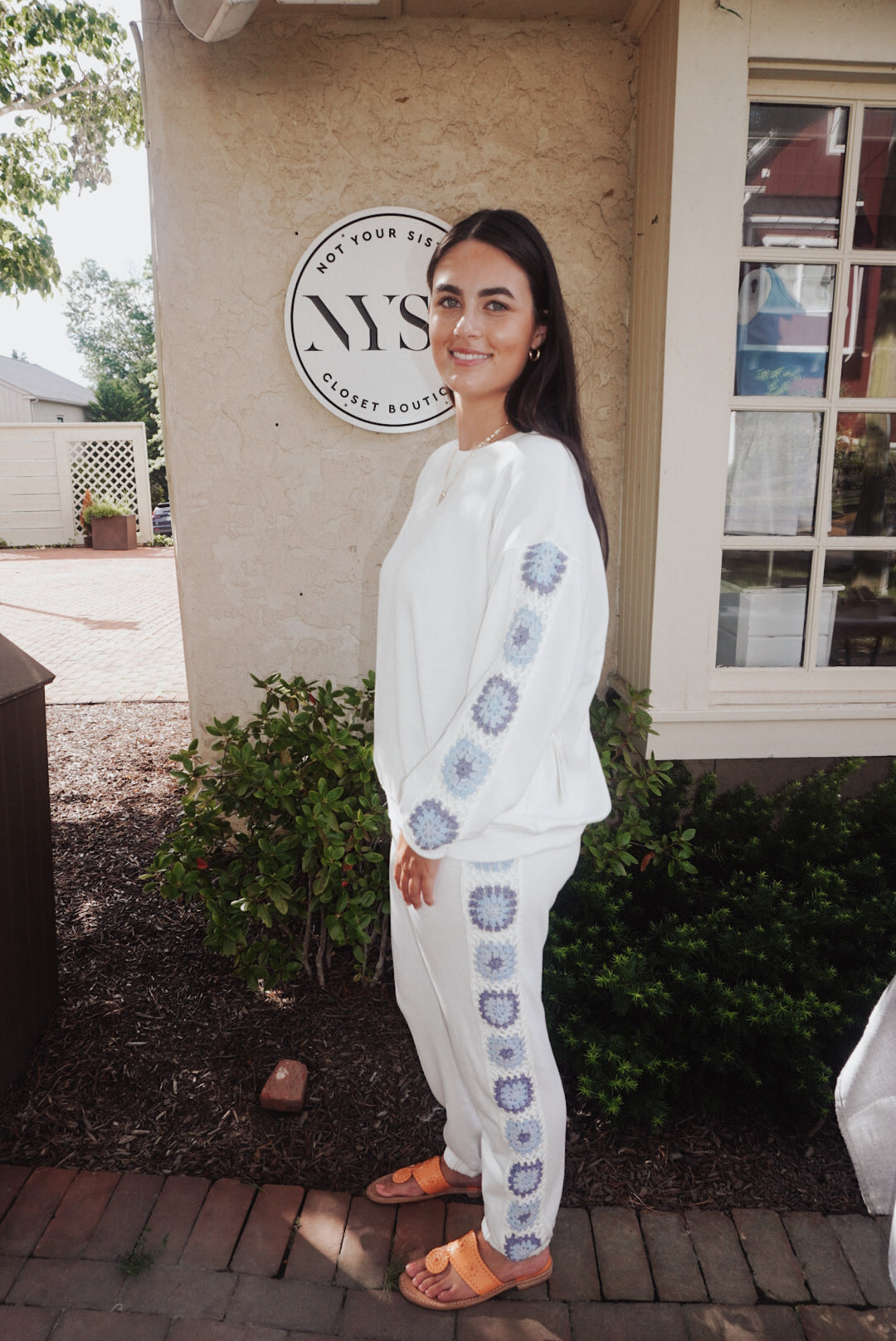 Sally Crochet Jogger