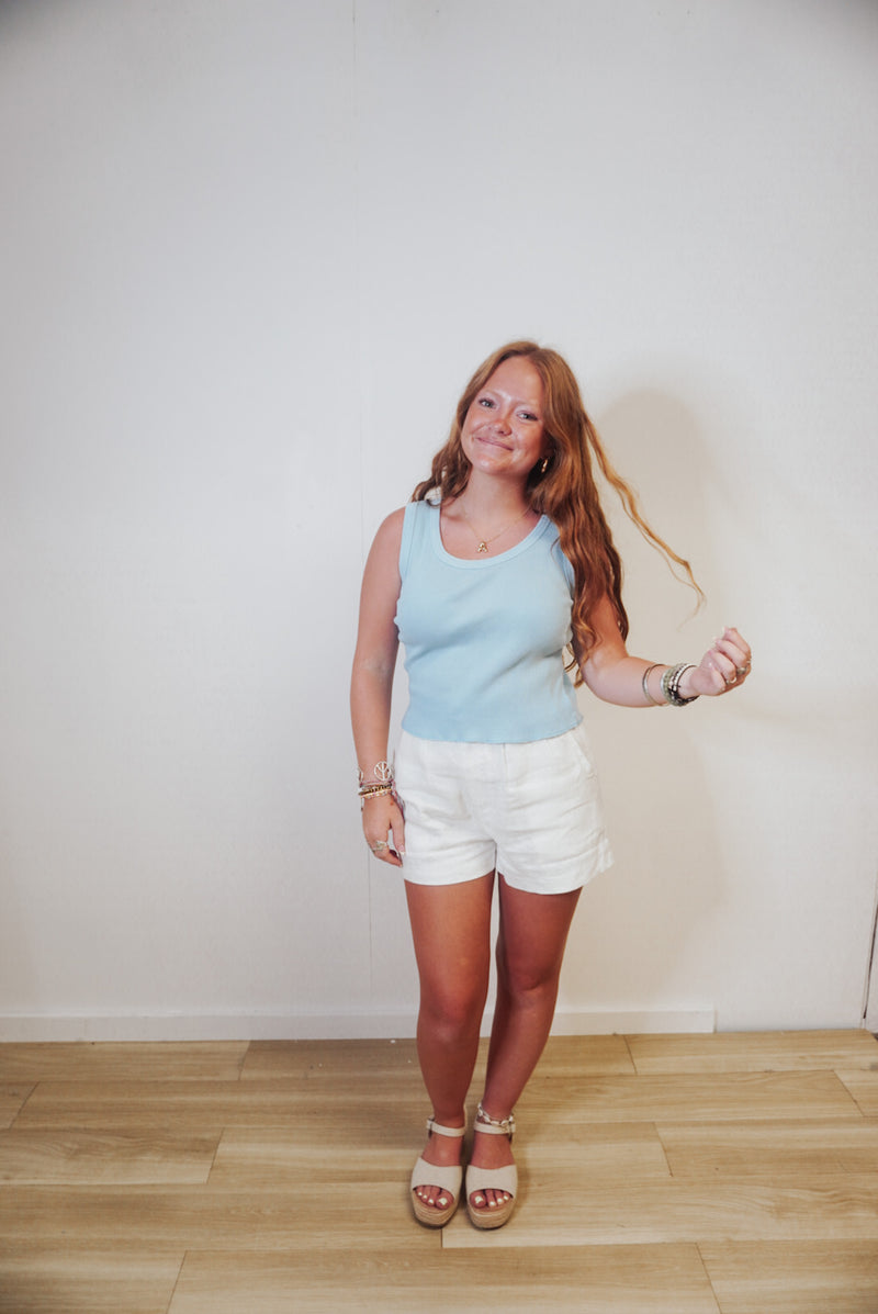 Blue Strip Tank