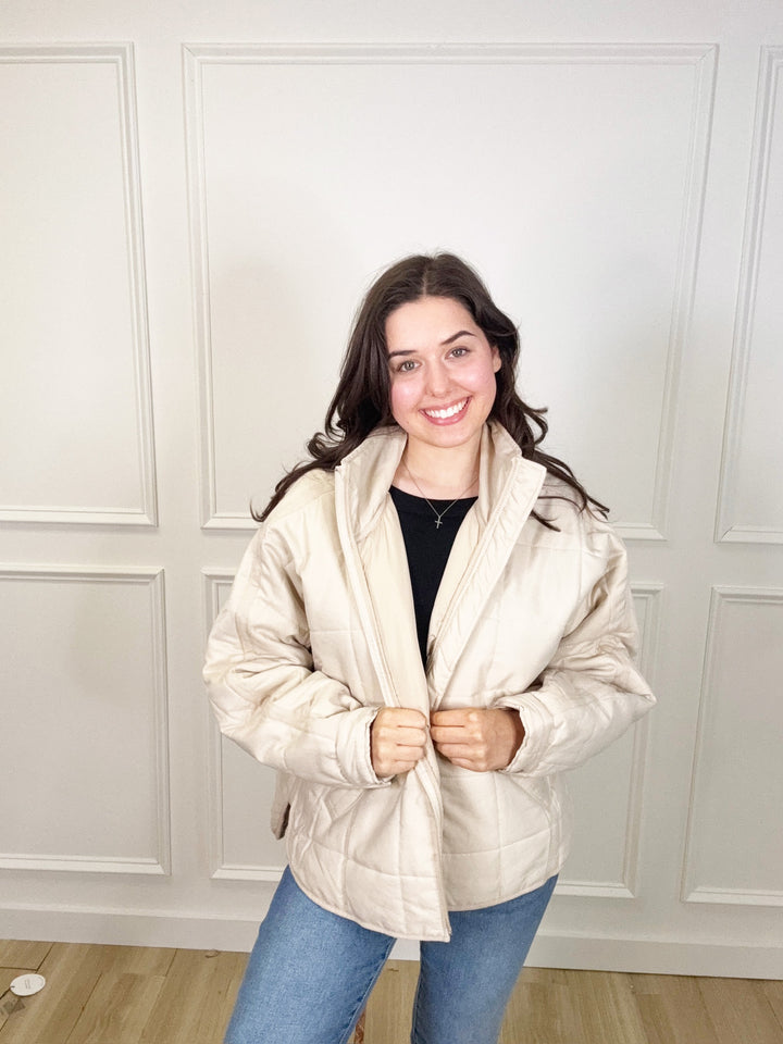 Going Places Jacket - Beige