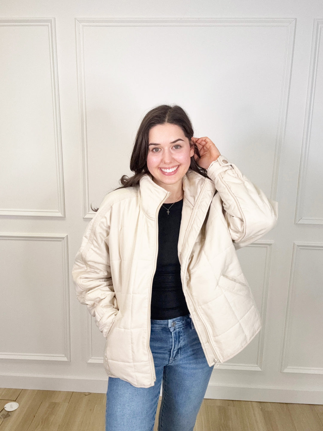 Going Places Jacket - Beige