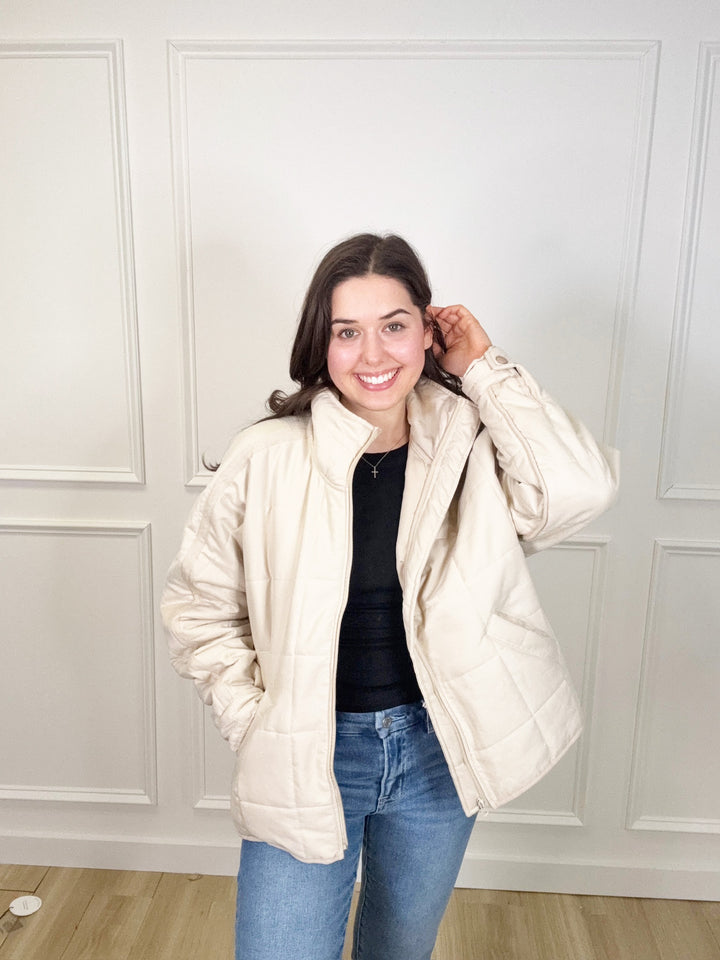 Going Places Jacket - Beige