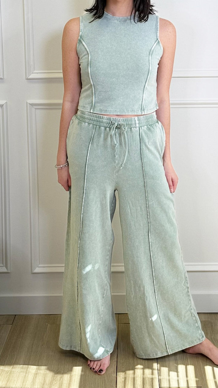 Green Zinnia Set Bottoms