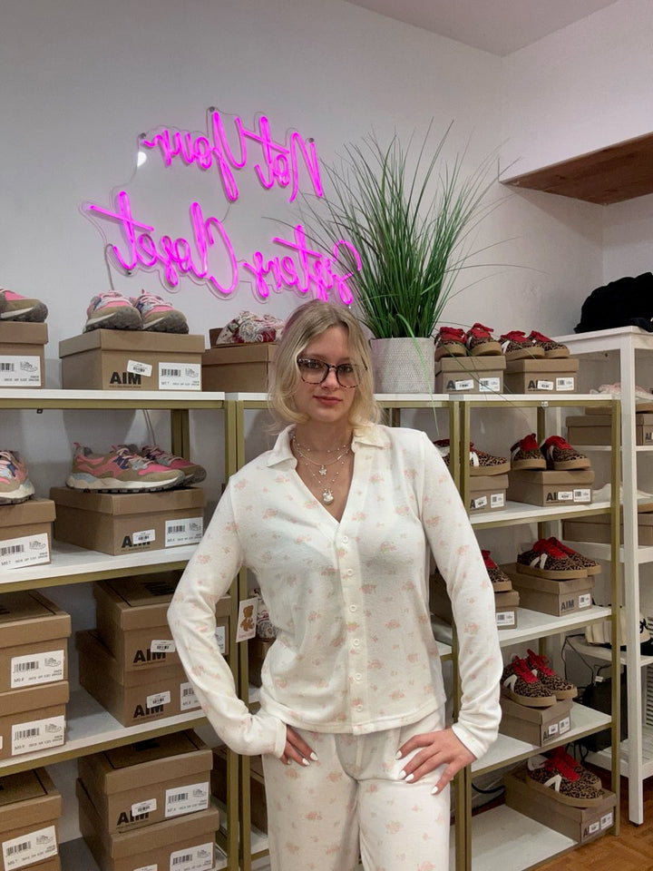 Garden Confetti PJ Top