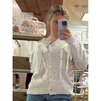 Ribbon Cardigan