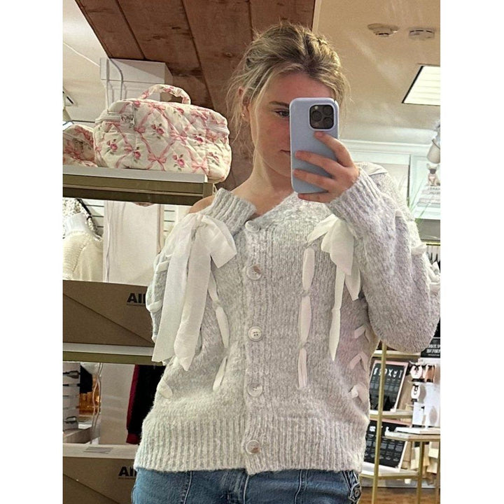 Ribbon Cardigan