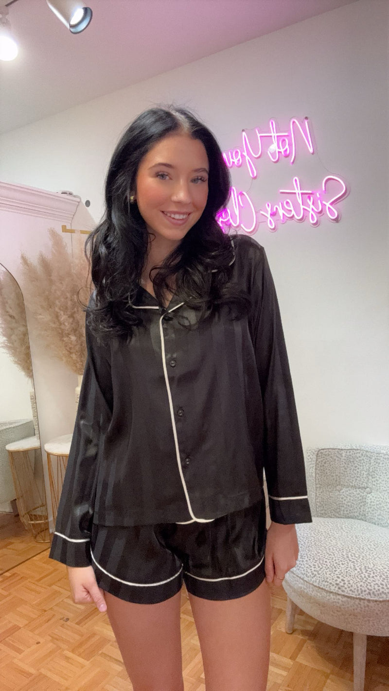 Black PJS Set