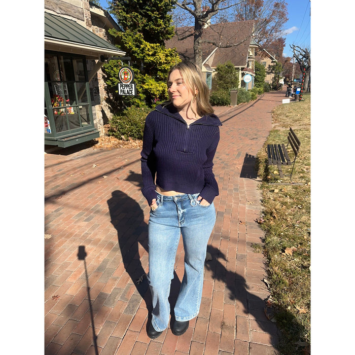 Knit Half Zip