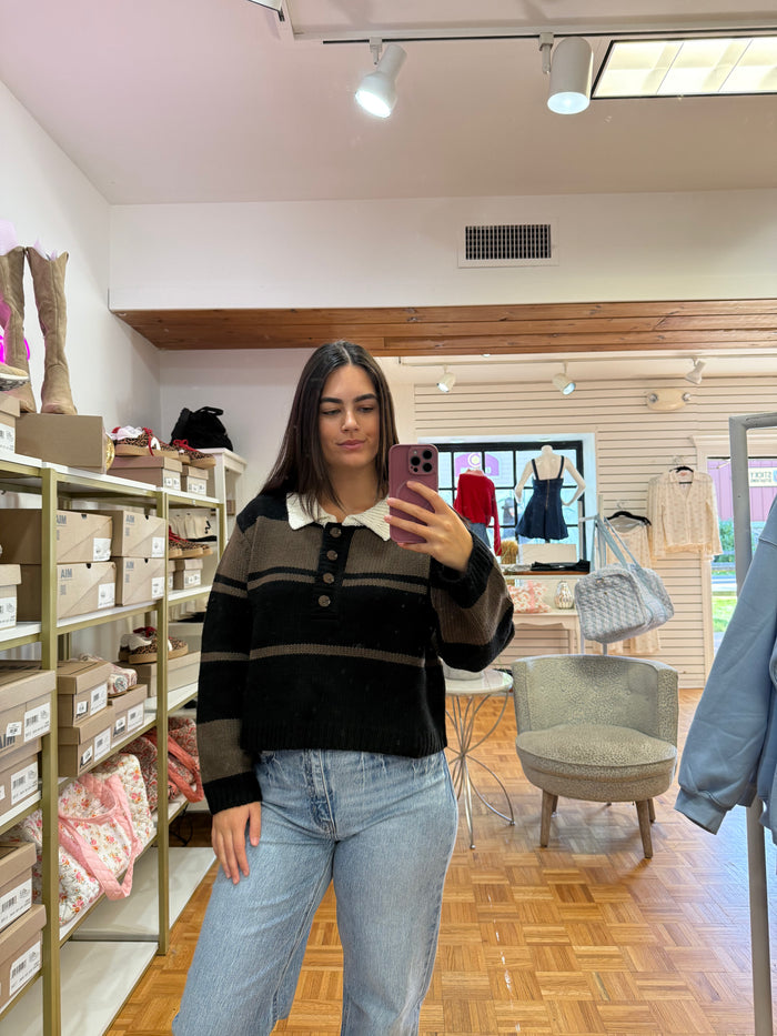 Woodland Stripe Sweater