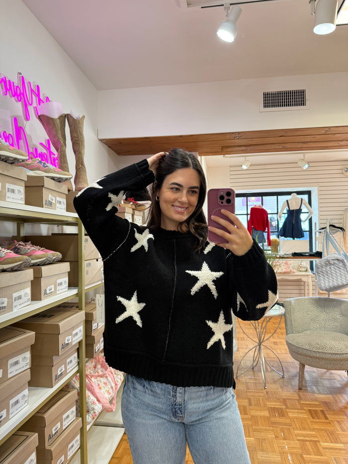 Star Knit Sweater