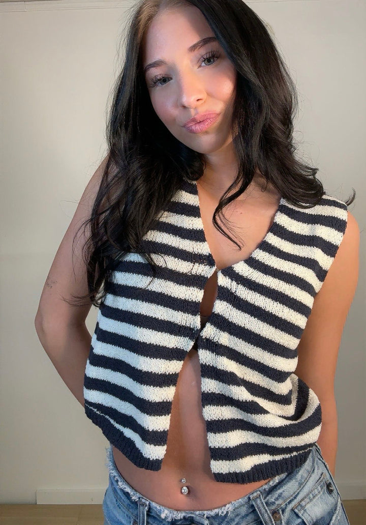 Striped Vest Top