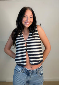Striped Vest Top