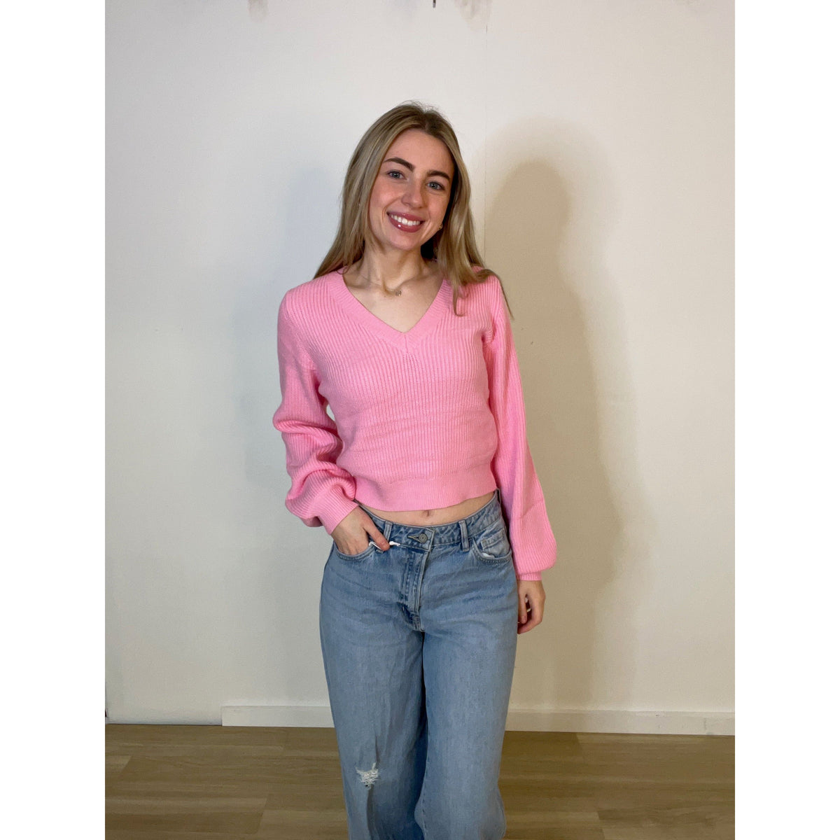 Pretty In Pink Sweater