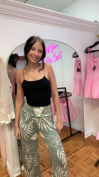 Wide Leaf Pants